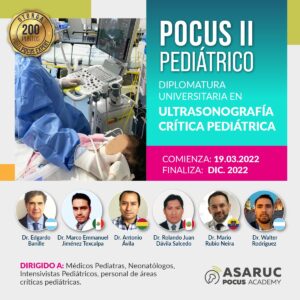 Matricula POCUS II - Teorico - Pediátrico